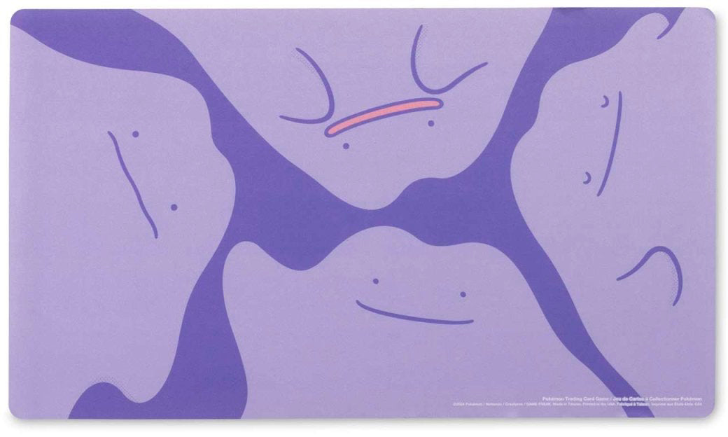 October 2024 Pokémon Center accessories — Ditto Quartet Playmat — Pokémon TCG [EN] — FrostPeak Collectibles