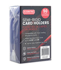 EVORETRO Semi-Rigid Card Holders – Pack of 50 – exact product image