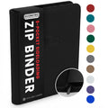 EVORETRO 9-Pocket Zip-Up Trading Card Binder – 360 Cards – Black – exact product image