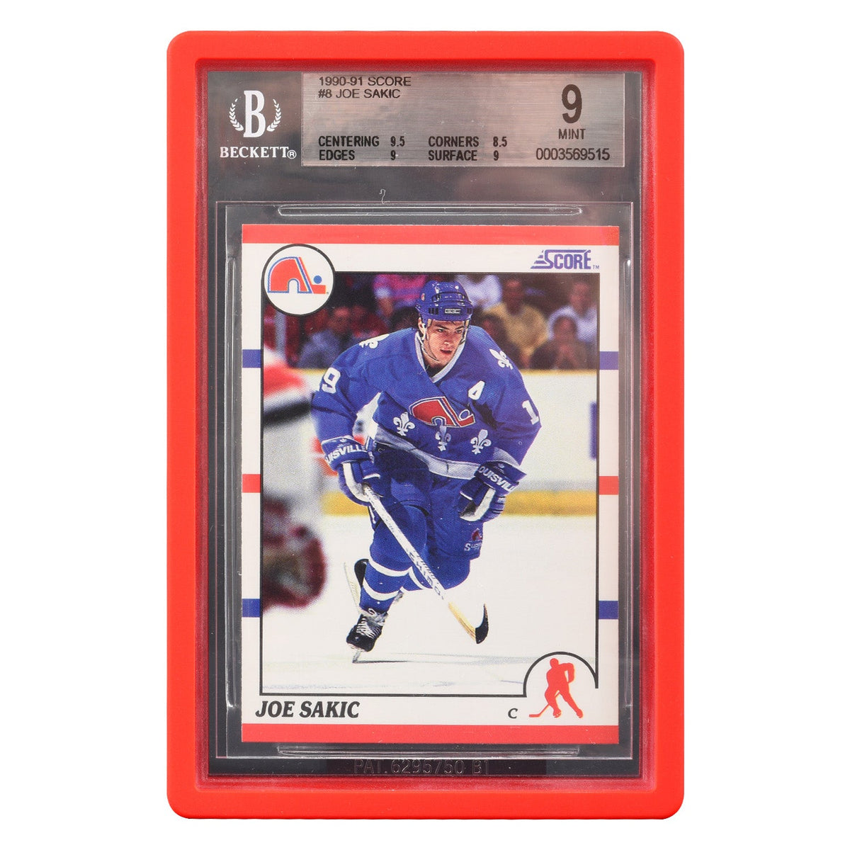 EVORETRO Bumper for Beckett BGS Slab – Red – Pack of 1 — FrostPeak Collectibles
