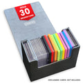 EVORETRO Magnetic Graded Card Storage Box – Holds 30 Slabs – exact product image