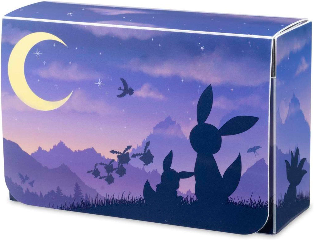 July 2024 Pokémon Center accessories — Eevee & Umbreon TwilightDouble Deck Box English Pokémon TCG product
