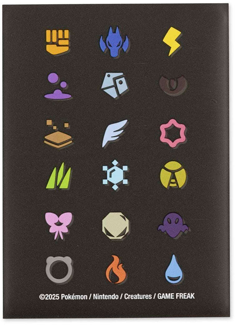 April 2025 Pokémon Center accessories — Elemental Types Sleeves — Pokémon TCG [EN] — FrostPeak Collectibles
