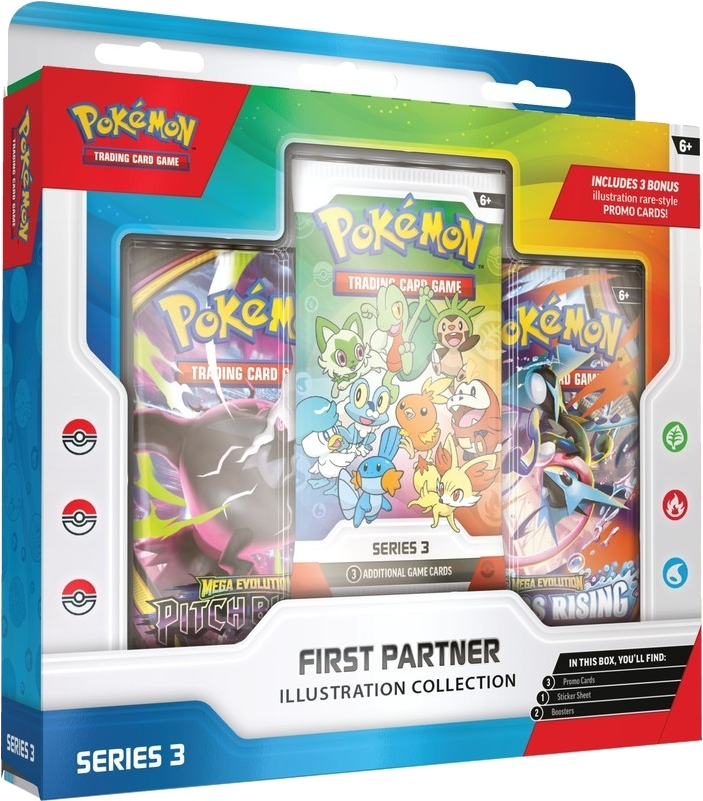 First Partner Illustration Collection Series 3 English Pokémon TCG product
