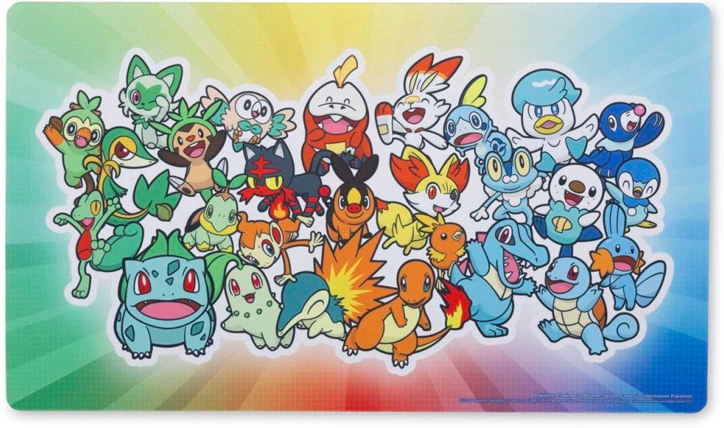 January 2024 Pokémon Center accessories — First Partner Power Playmat English Pokémon TCG product