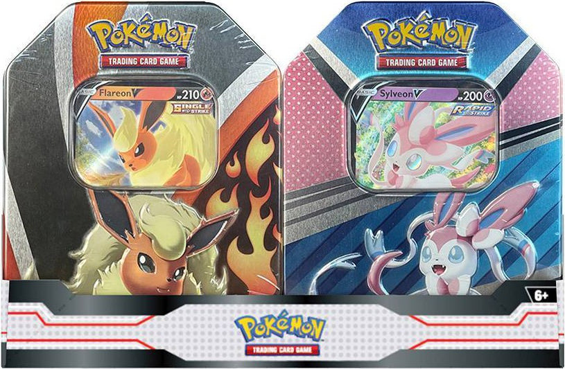 V Heroes Tin Bundle — Flareon and Sylveon Bundle English Pokémon TCG product