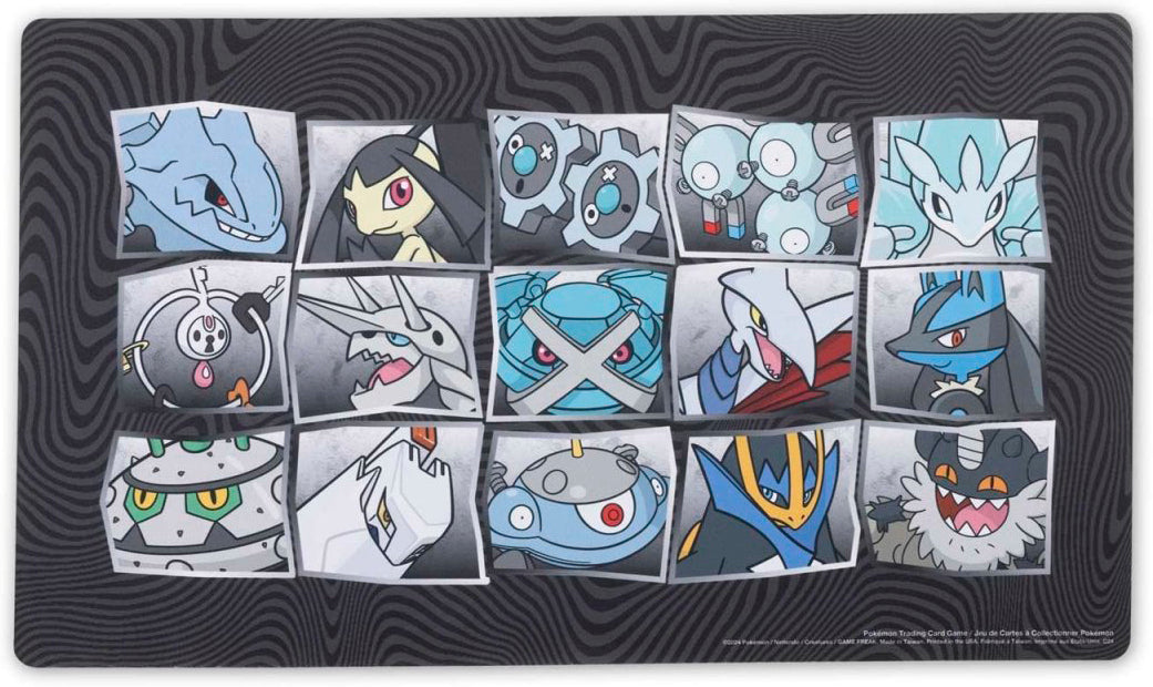 July 2024 Pokémon Center accessories — Flowing Steel Playmat English Pokémon TCG product