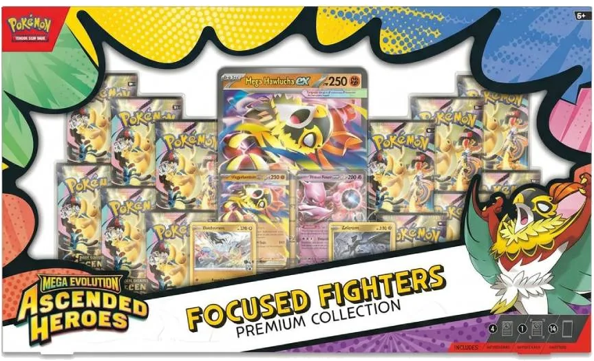 Focused Fighters Premium Collection English Pokémon TCG product
