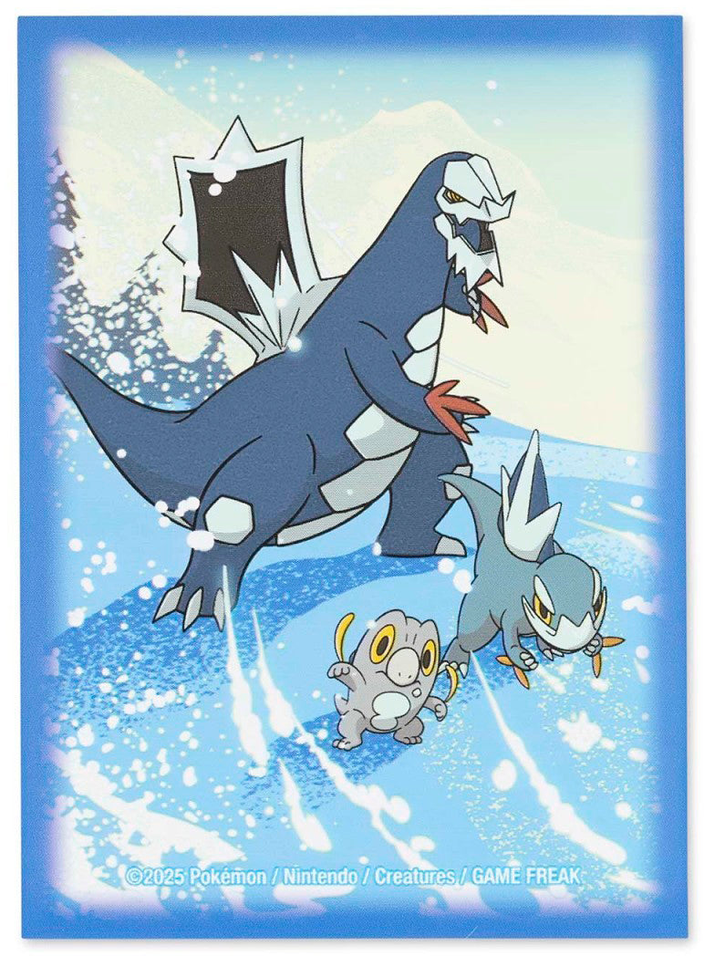 January 2025 Pokémon Center accessories — Frozen Fierceness Sleeves English Pokémon TCG product
