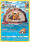 Bibarel GG25/GG70 Crown Zenith Galarian Gallery English Pokémon card