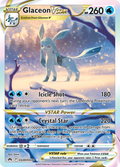 Glaceon VSTAR GG40/GG70 Crown Zenith Galarian Gallery English Pokémon card