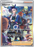 Adaman GG57/GG70 Crown Zenith Galarian Gallery English Pokémon card