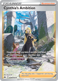 Cynthia’s Ambition GG60/GG70 Crown Zenith Galarian Gallery English Pokémon card