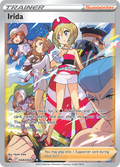 Irida GG63/GG70 Crown Zenith Galarian Gallery English Pokémon card