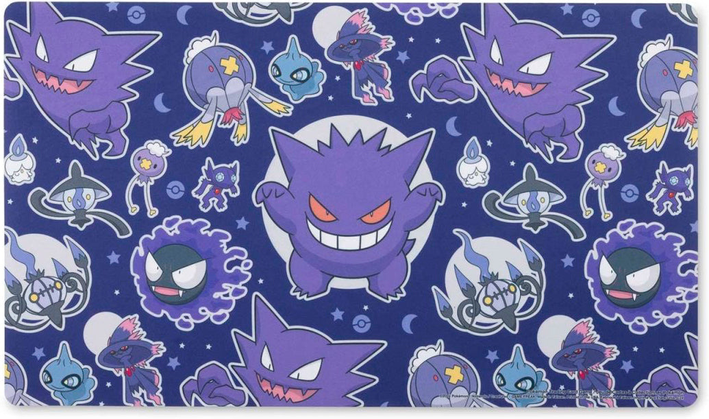 July 2024 Pokémon Center accessories — Ghostly Gathering Playmat English Pokémon TCG product