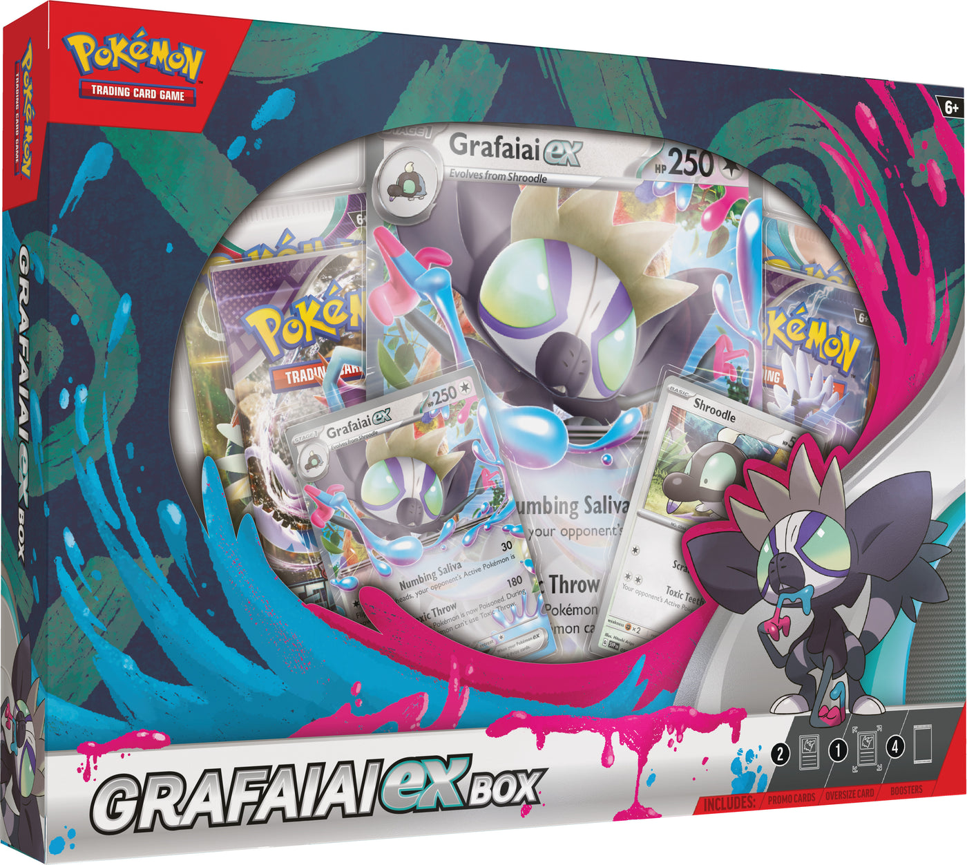 Grafaiai ex Box English Pokémon TCG product