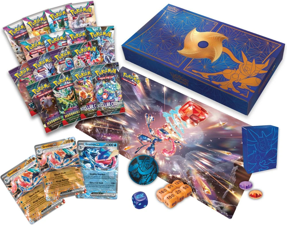 Greninja ex Ultra-Premium Collectioncontents English Pokémon TCG product