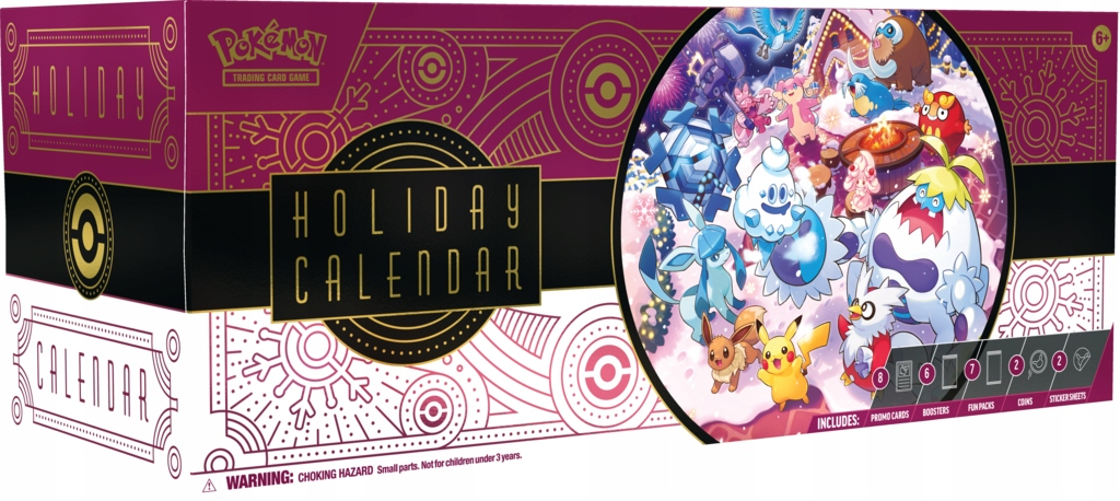 Holiday Calendar 2025 English Pokémon TCG product