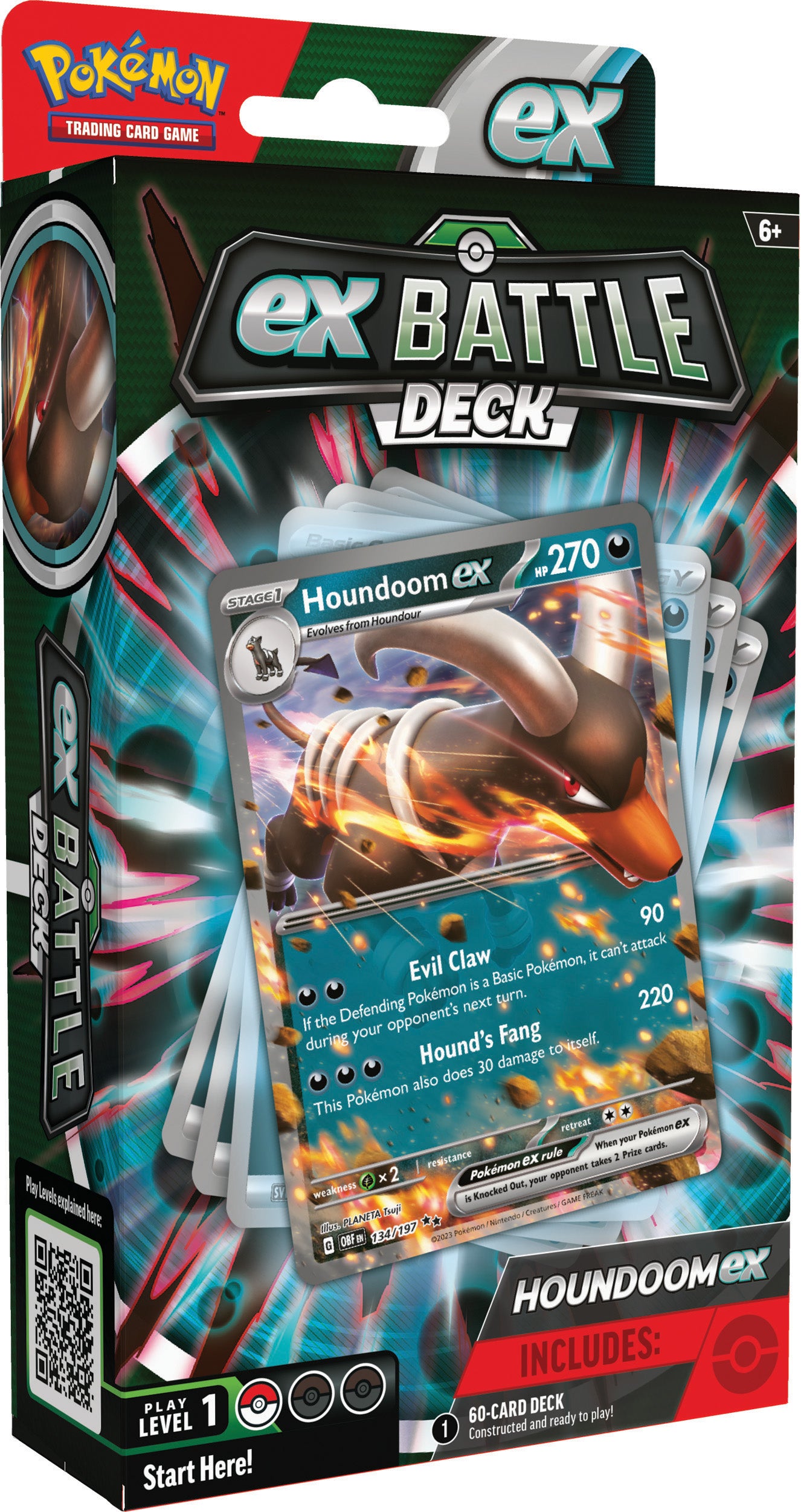 Houndoom & Melmetal ex Battle Decks — Houndoom ex Battle Deck(early image) English Pokémon TCG product