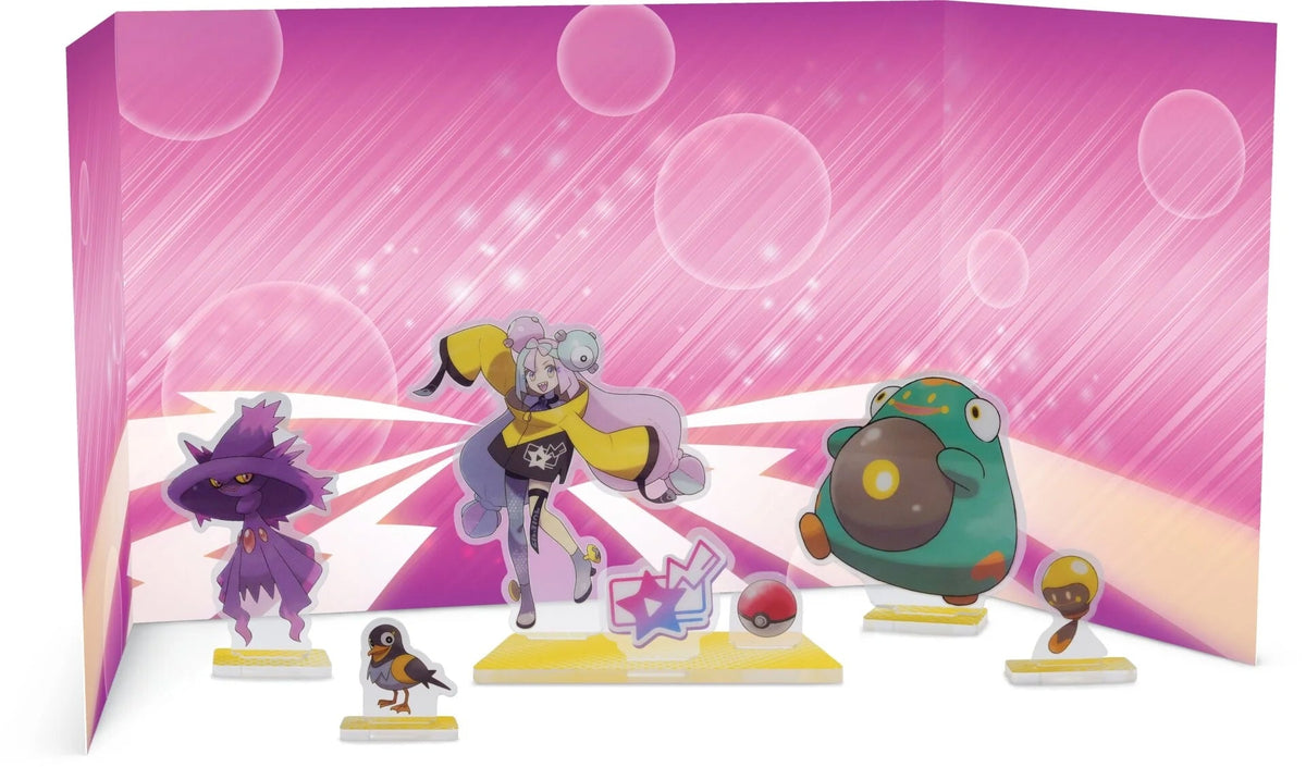 Iono's Bellibolt ex Premium Collection — Iono's Bellibolt ex PremiumCollection standee set — Pokémon TCG [EN] — FrostPeak Collectibles