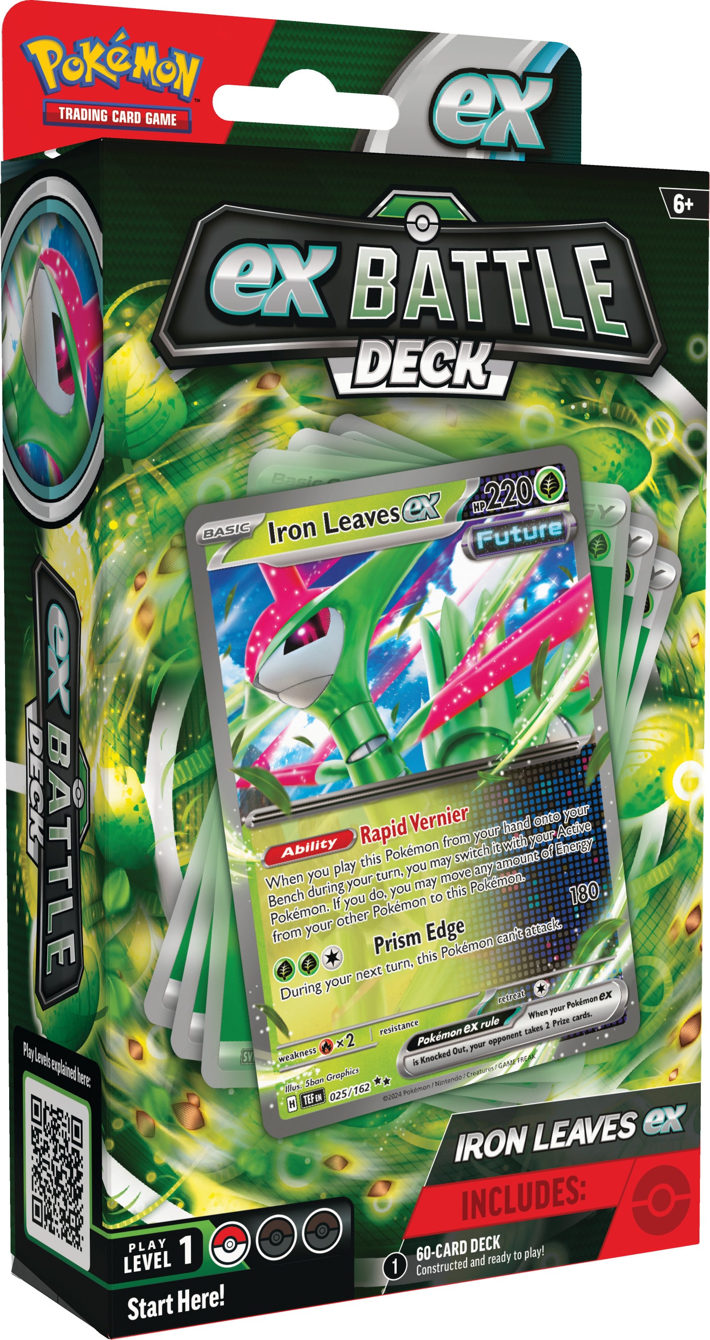 Tapu Koko & Iron Leaves ex Battle Decks — Iron Leaves ex Battle Deck English Pokémon TCG product
