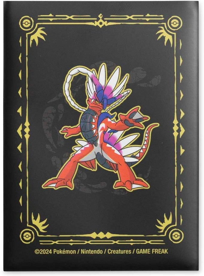 January 2024 Pokémon Center accessories — Koraidon Slate Sleeves English Pokémon TCG product