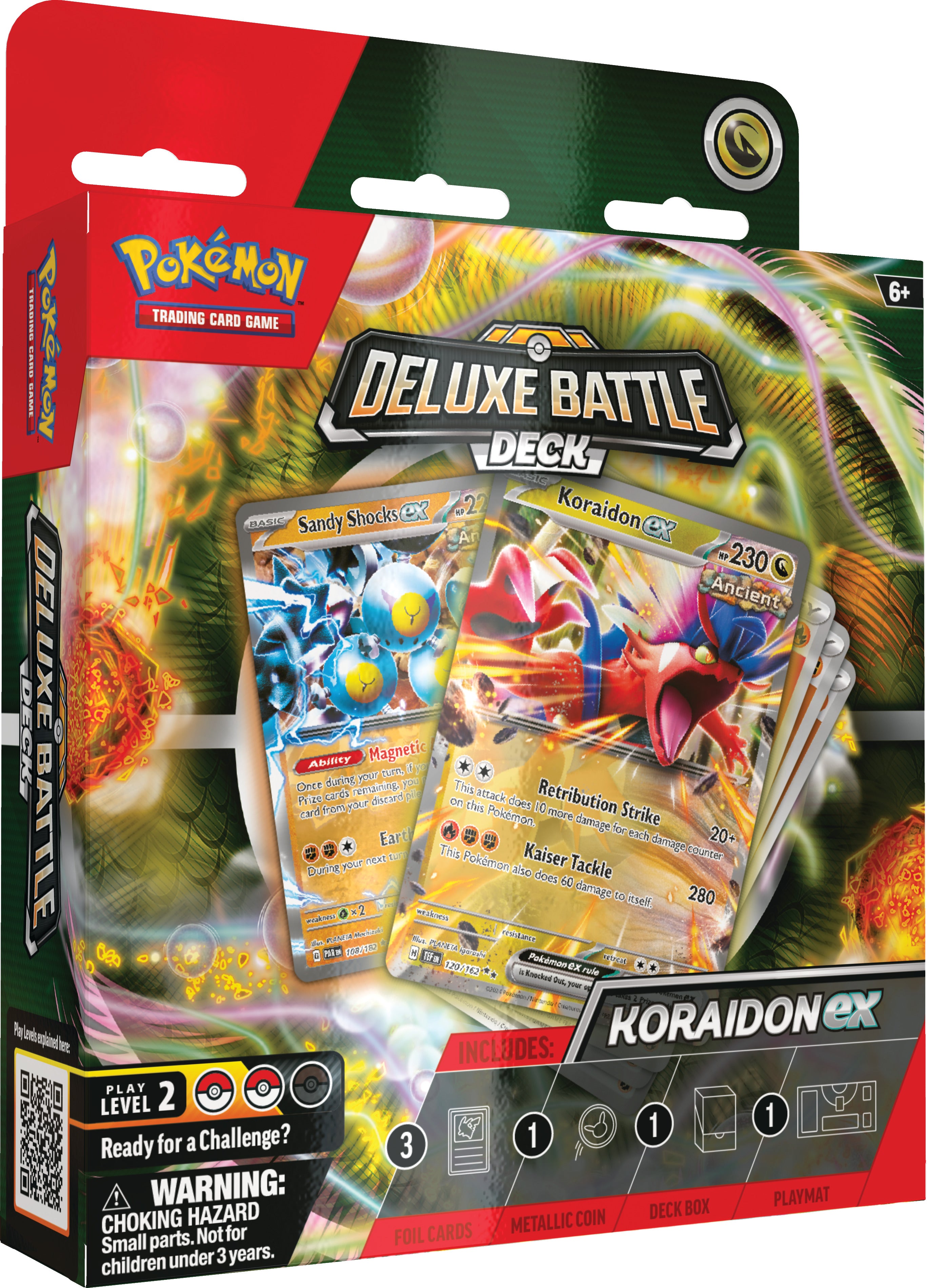 Koraidon ex & Miraidon ex Deluxe Battle Decks — Koraidon ex Deluxe Battle Deck English Pokémon TCG product