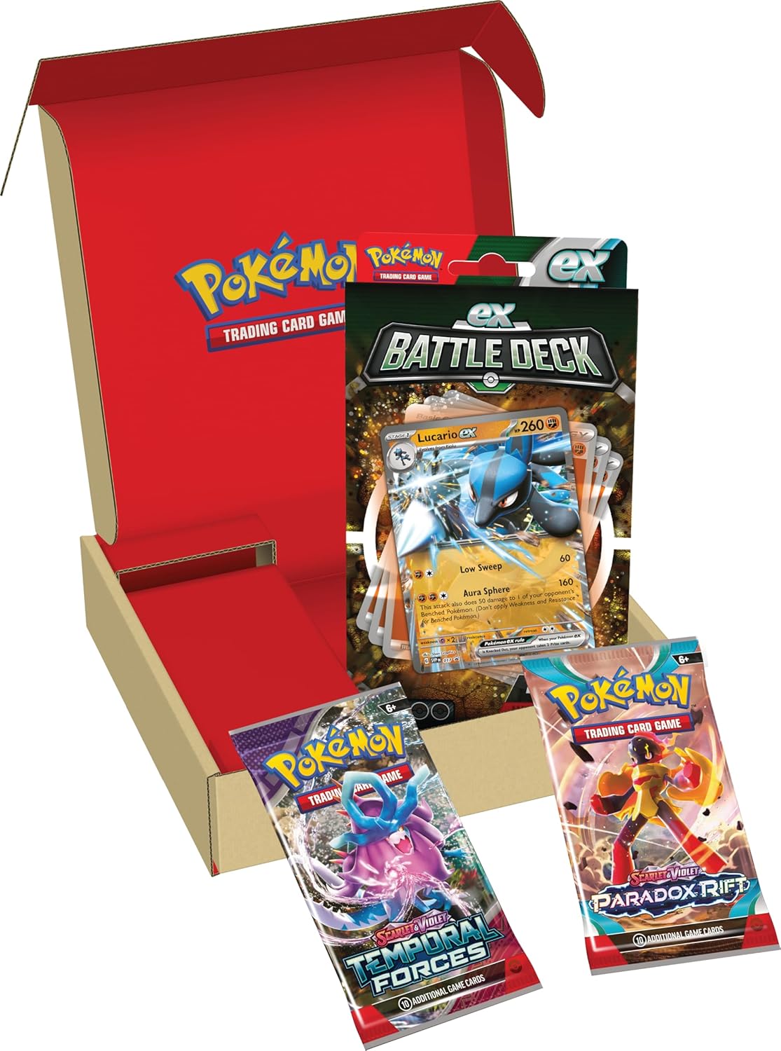 ex Battle Deck & 2 Booster Bundles — Lucario ex Battle Deck &2 Booster Bundle English Pokémon TCG product