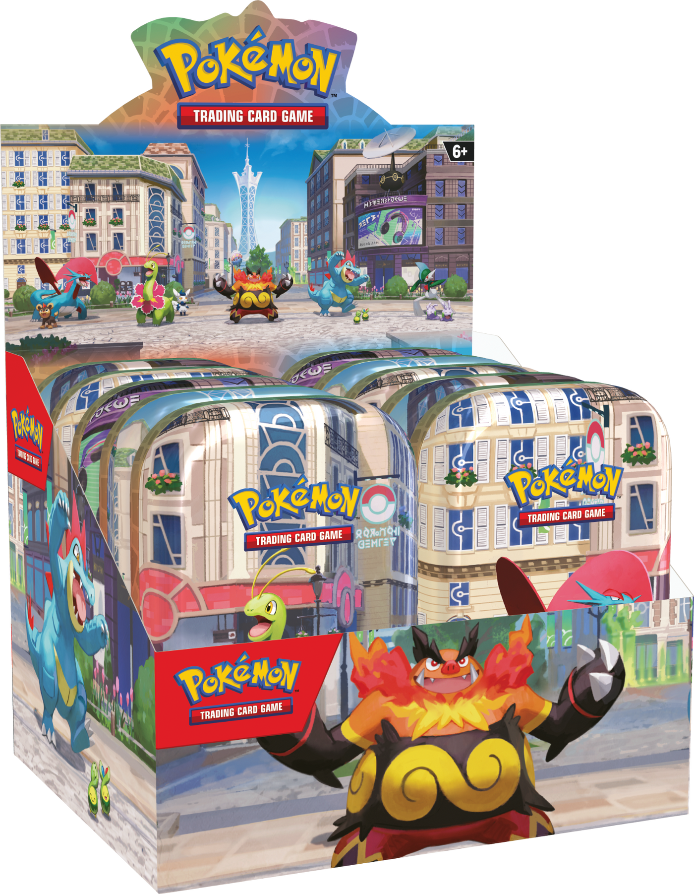 Lumiose City Mini Tin Collection — Lumiose City Mini Tin Display English Pokémon TCG product