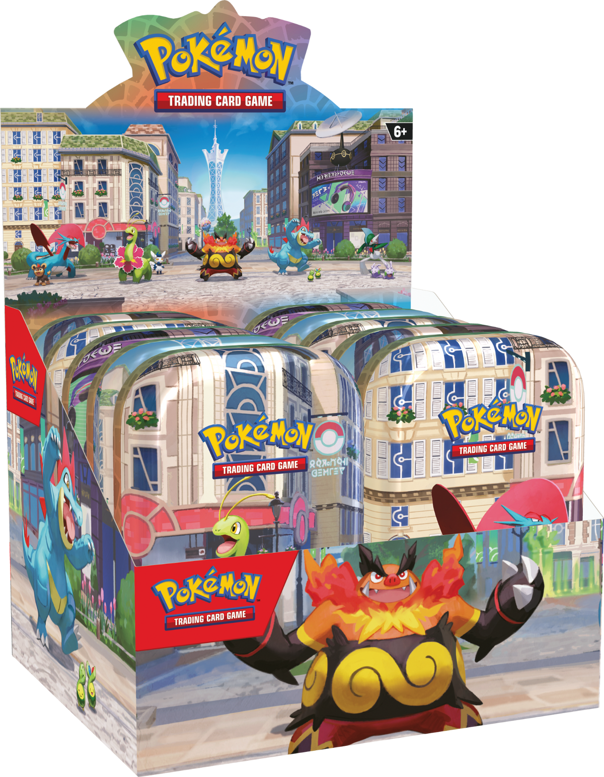 Lumiose City Mini Tin Collection — Lumiose City Mini Tin Display — Pokémon TCG [EN] — FrostPeak Collectibles