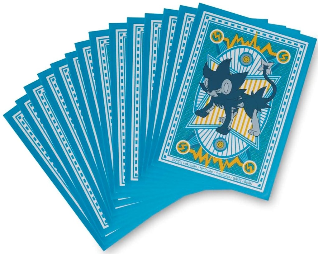 August 2023 Pokémon Center accessories — Luxray Limitless LightningSleeves — Pokémon TCG [EN] — FrostPeak Collectibles