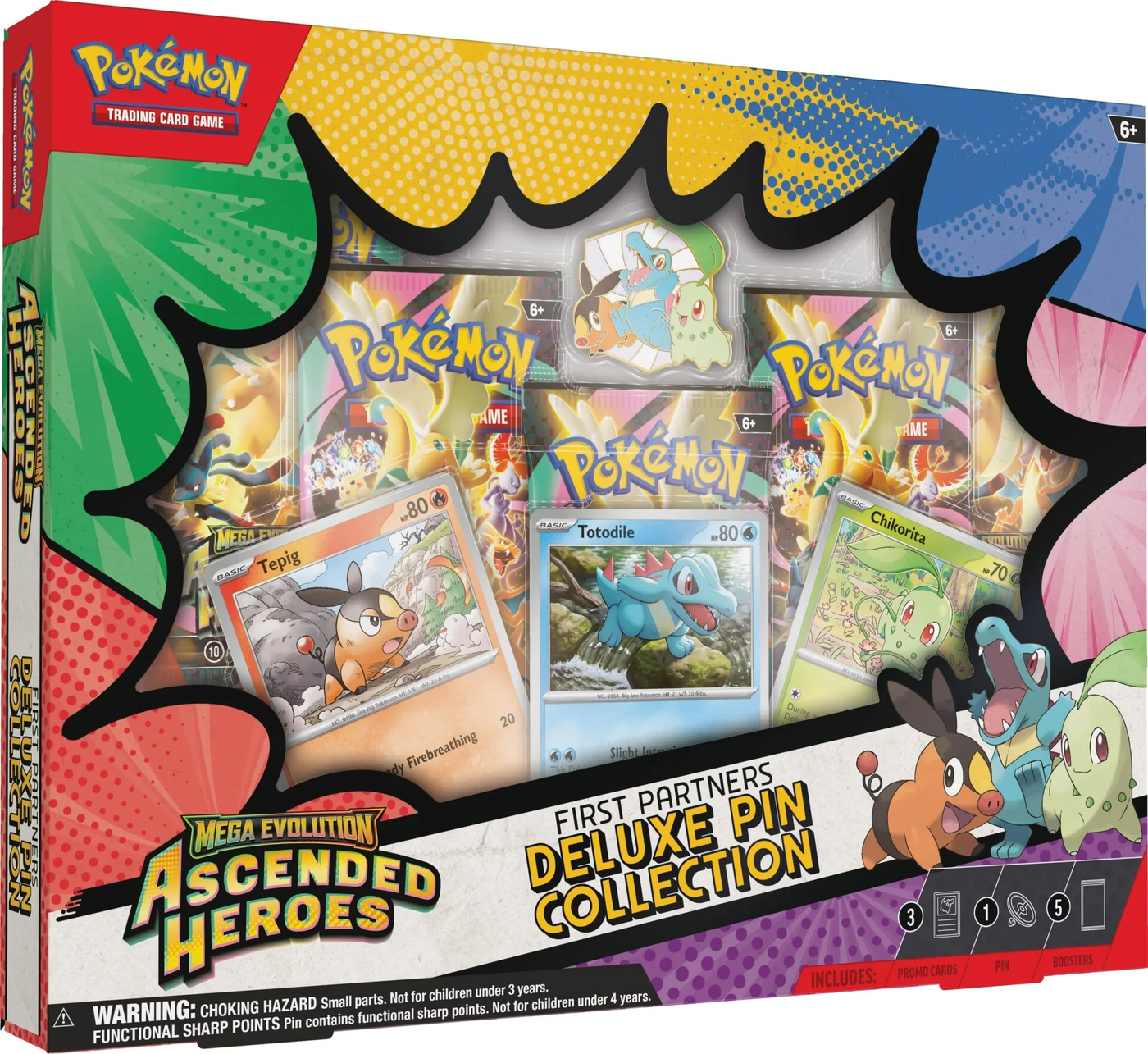 Ascended Heroes First Partners Deluxe Pin Collection — Ascended Heroes First PartnersDeluxe Pin Collection English Pokémon TCG product