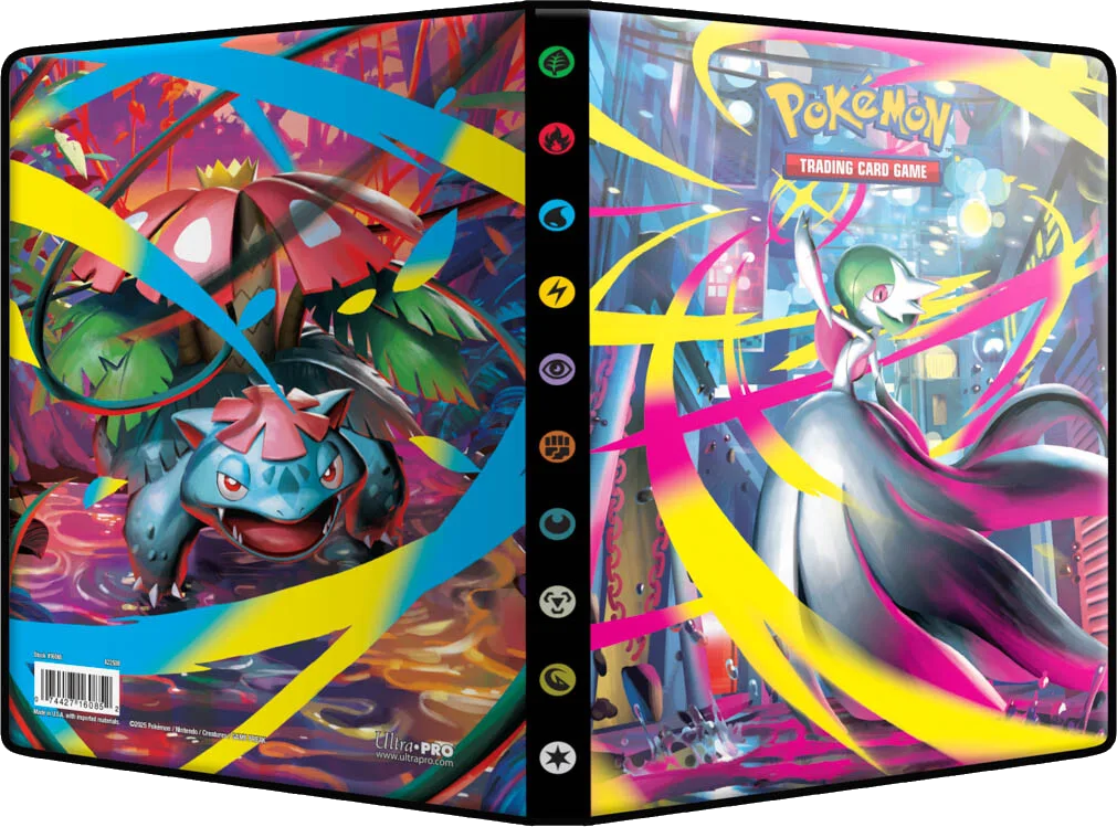 Mega Evolution Portfolios — 4-Pocket Portfolio English Pokémon TCG product