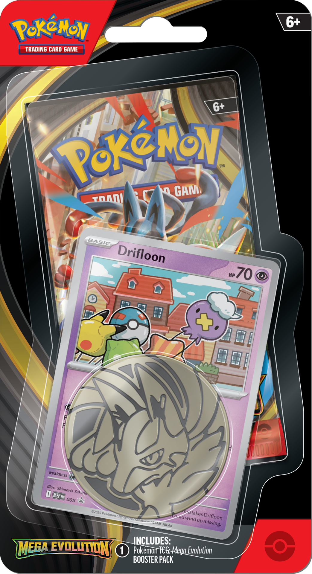 Mega Evolution Blisters — Drifloon Blister — Pokémon TCG [EN] — FrostPeak Collectibles