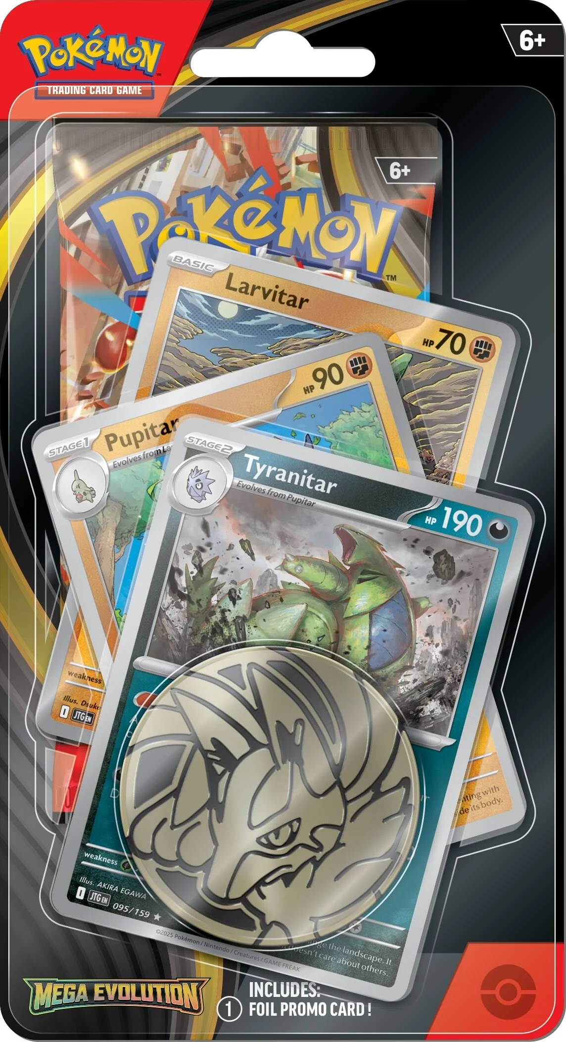 Mega Evolution Blisters — Tyranitar Blister — Pokémon TCG [EN] — FrostPeak Collectibles