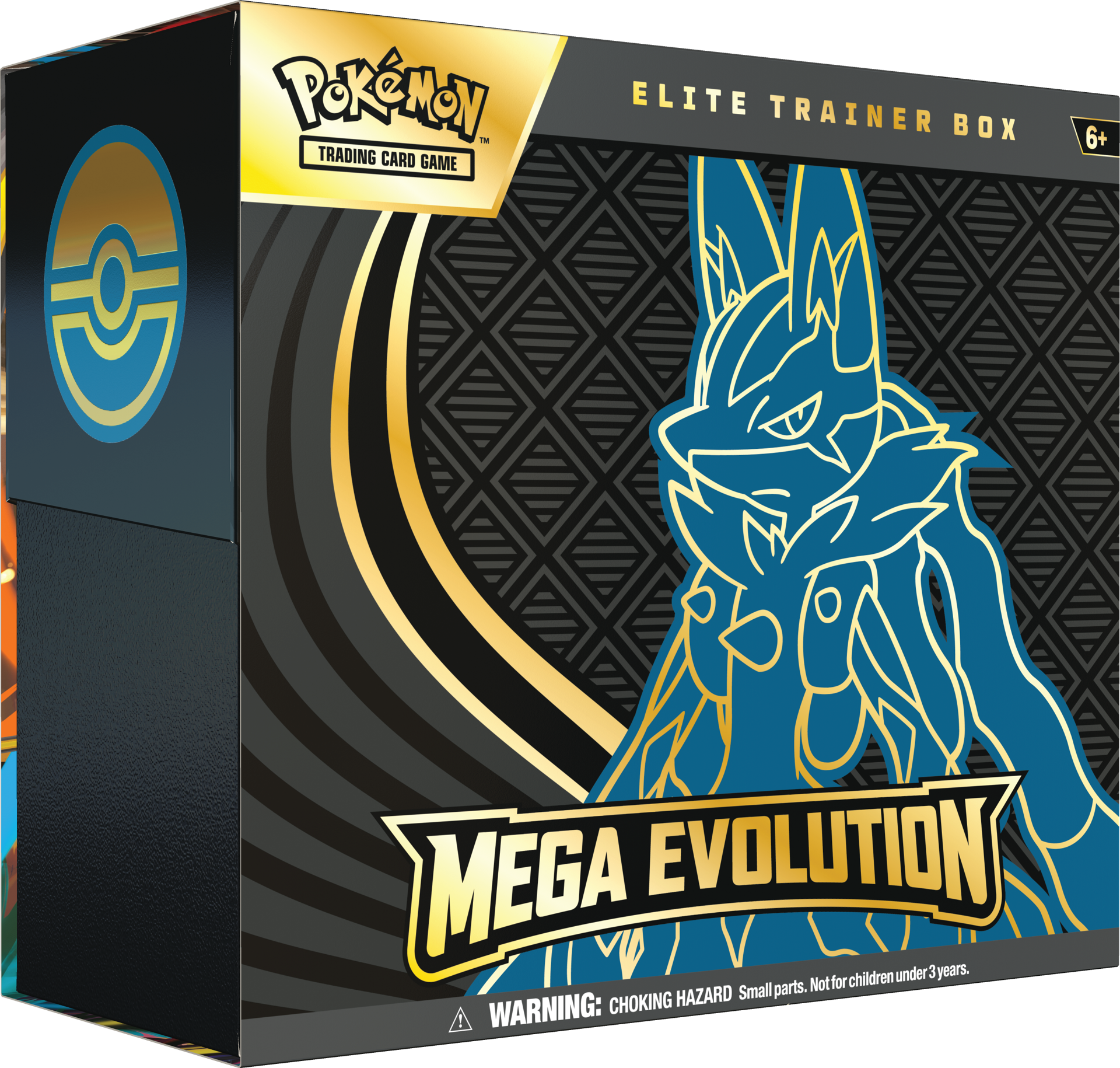 Mega Evolution Elite Trainer Box — Mega Lucario Box English Pokémon TCG product
