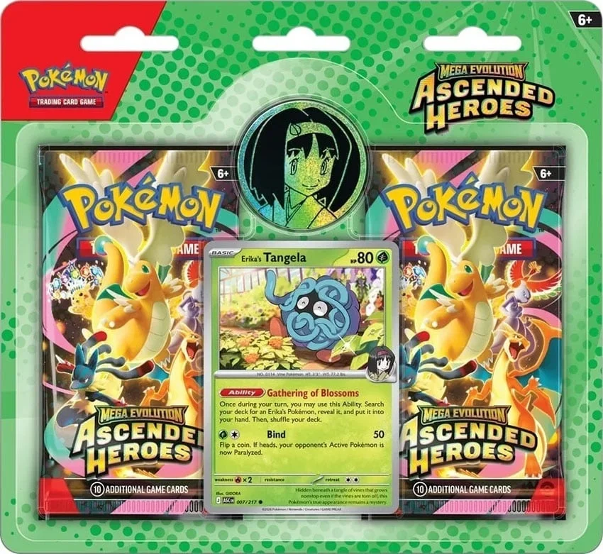 Ascended Heroes Collection (Erika's Tangela) English Pokémon TCG product