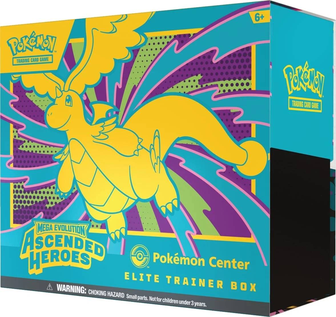 Ascended Heroes Elite Trainer Box — Mega Dragonite Pokémon Center Box English Pokémon TCG product