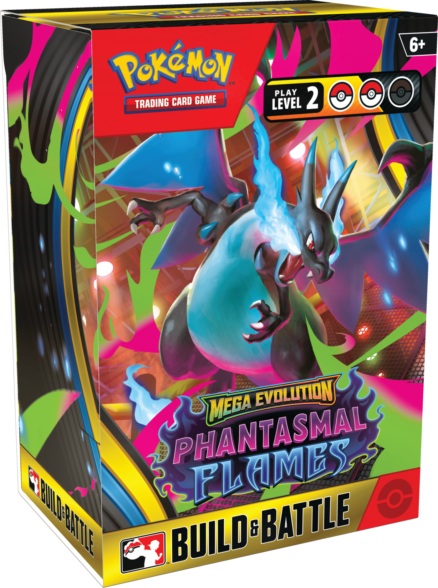 Phantasmal Flames Build & Battle Box English Pokémon TCG product