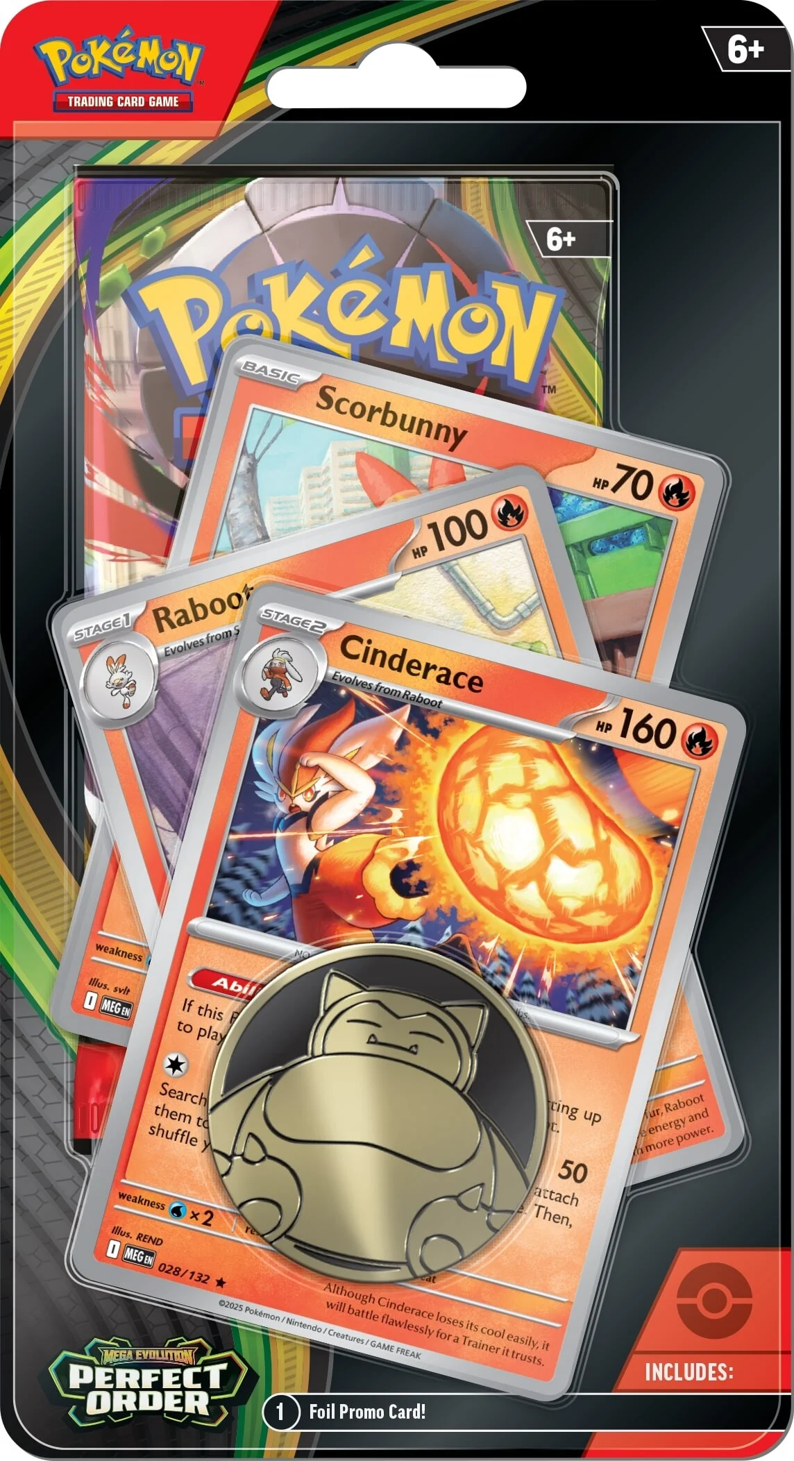 Perfect Order Blisters — Cinderace Blister English Pokémon TCG product