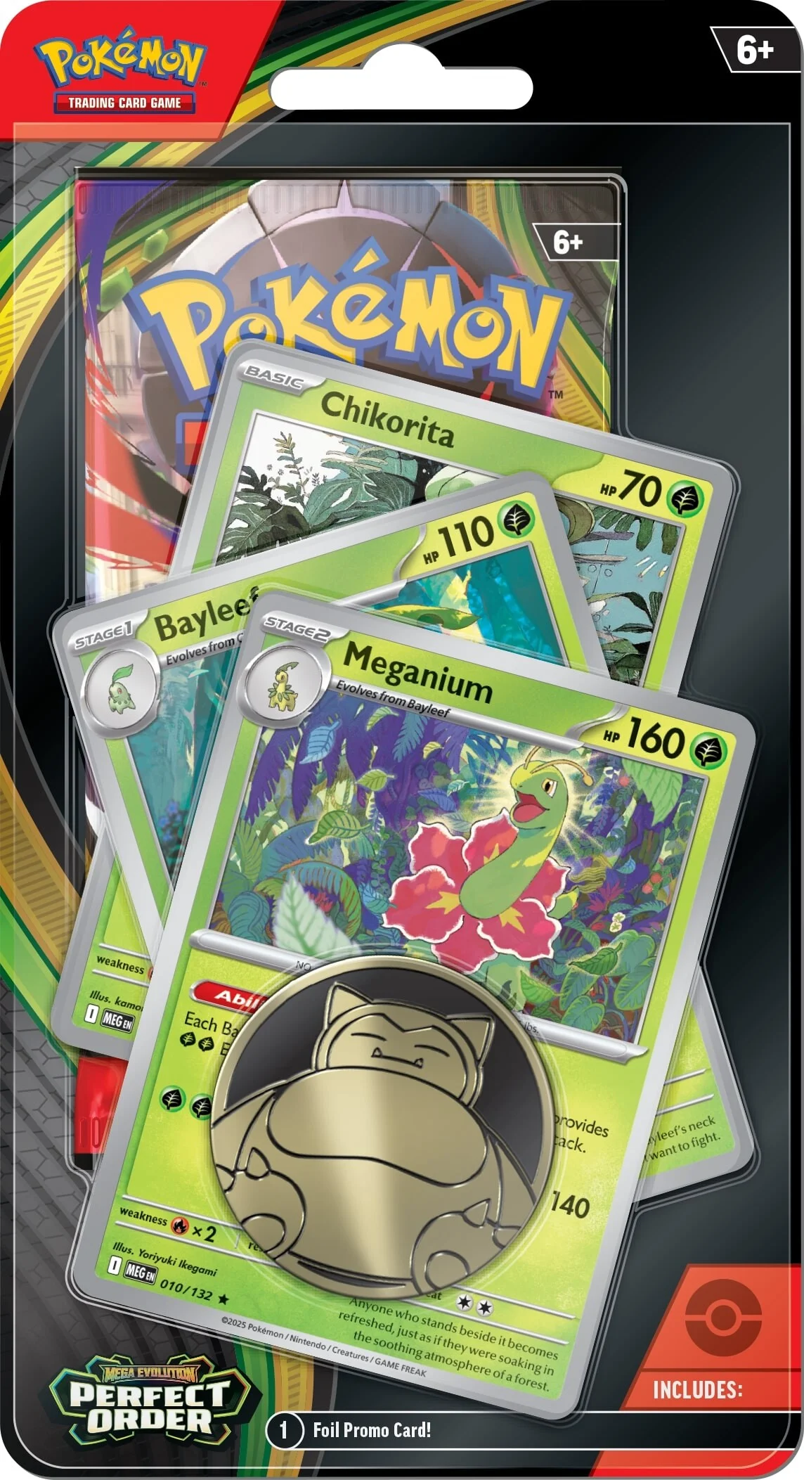 Perfect Order Blisters — Meganium Blister English Pokémon TCG product