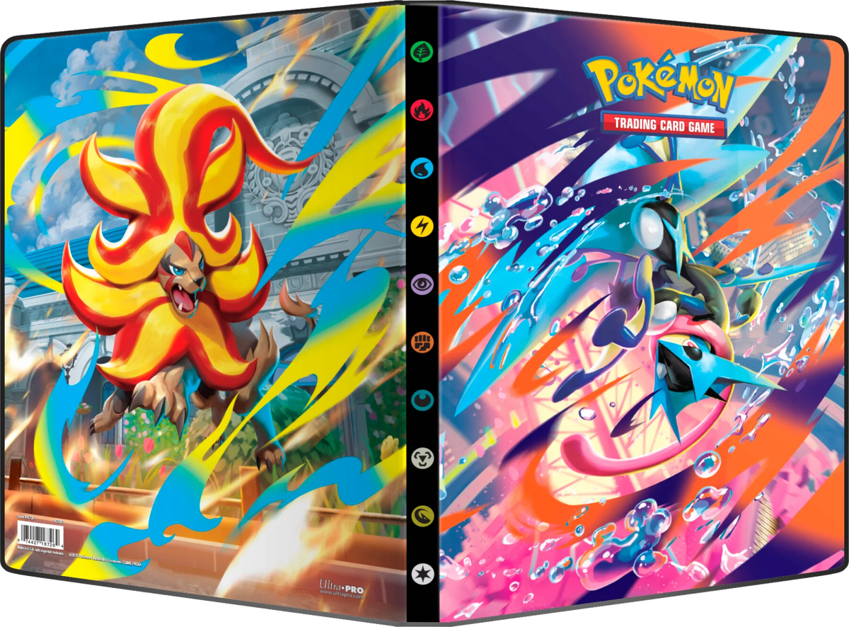 Chaos Rising Portfolios — 9-Pocket Portfolio — Pokémon TCG [EN] — FrostPeak Collectibles