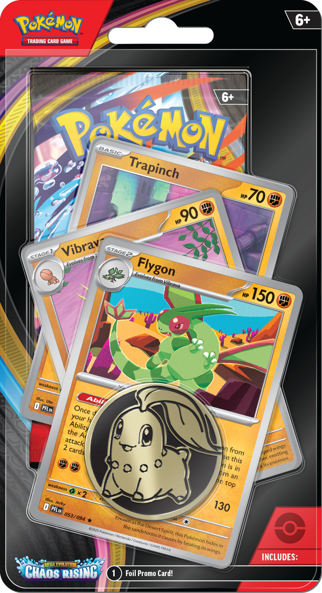 Chaos Rising Blisters — Flygon Blister English Pokémon TCG product