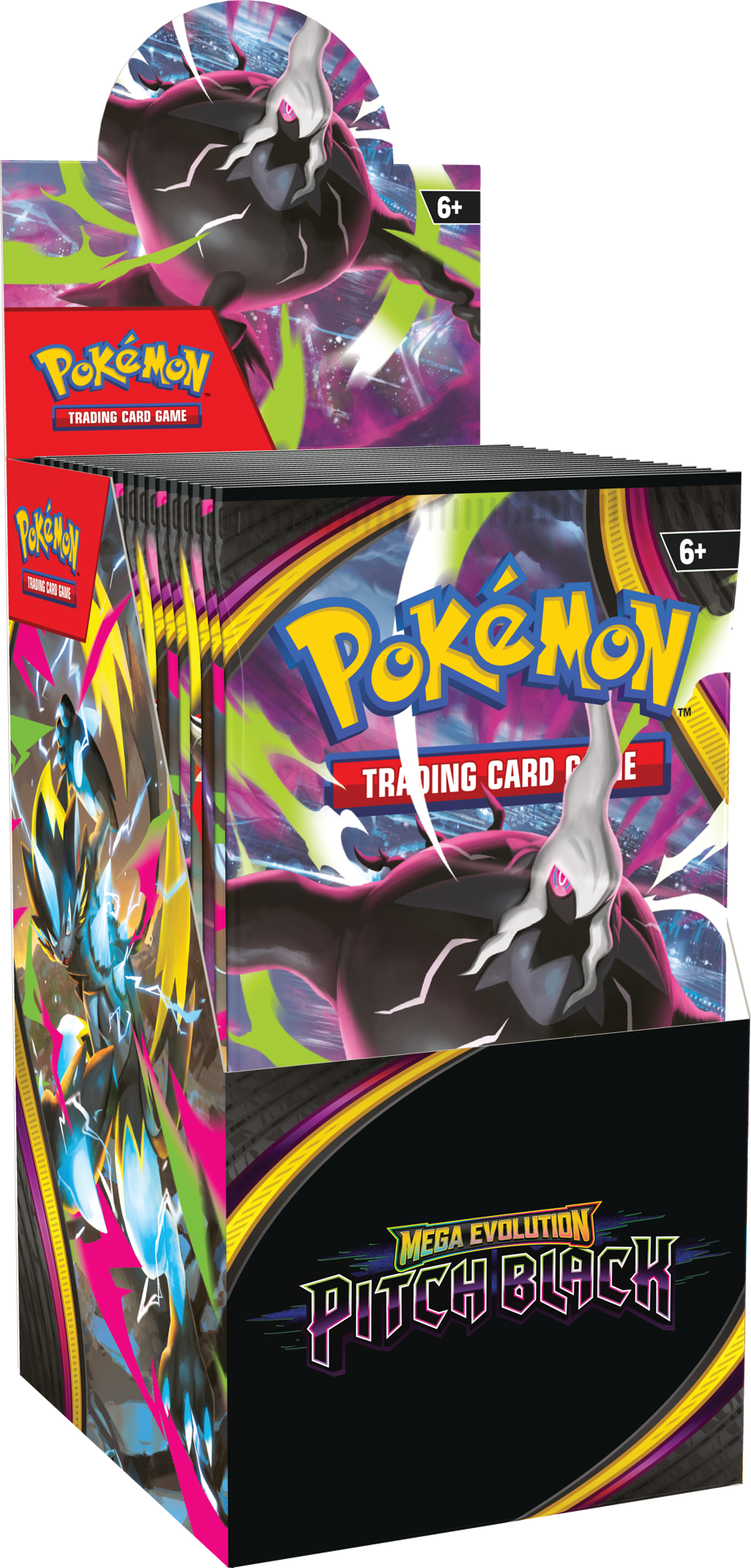 Pitch Black Booster Display Box — Booster Display Box (18 packs) English Pokémon TCG product