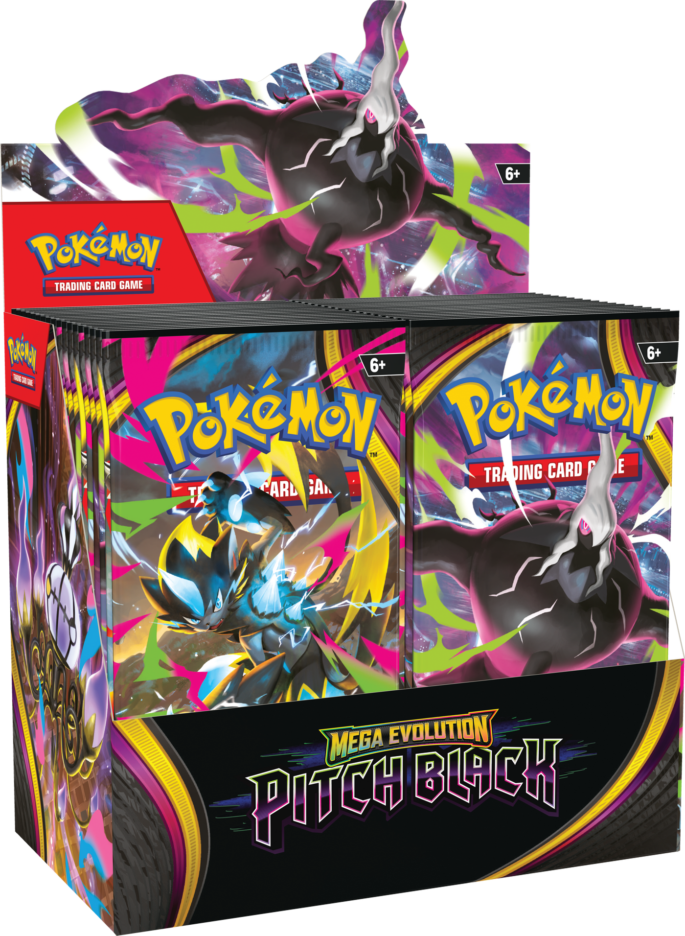 Pitch Black Booster Display Box — Booster Display Box (36 packs) — Pokémon TCG [EN] — FrostPeak Collectibles