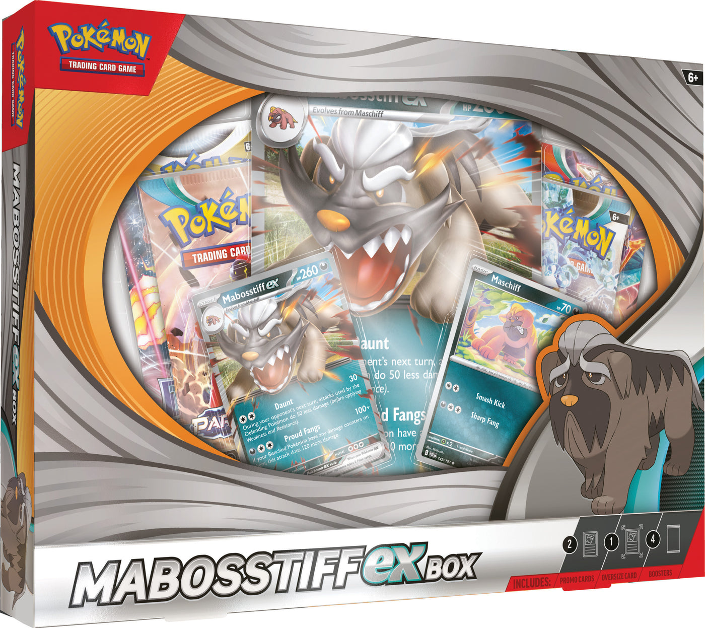 Mabosstiff ex Box English Pokémon TCG product