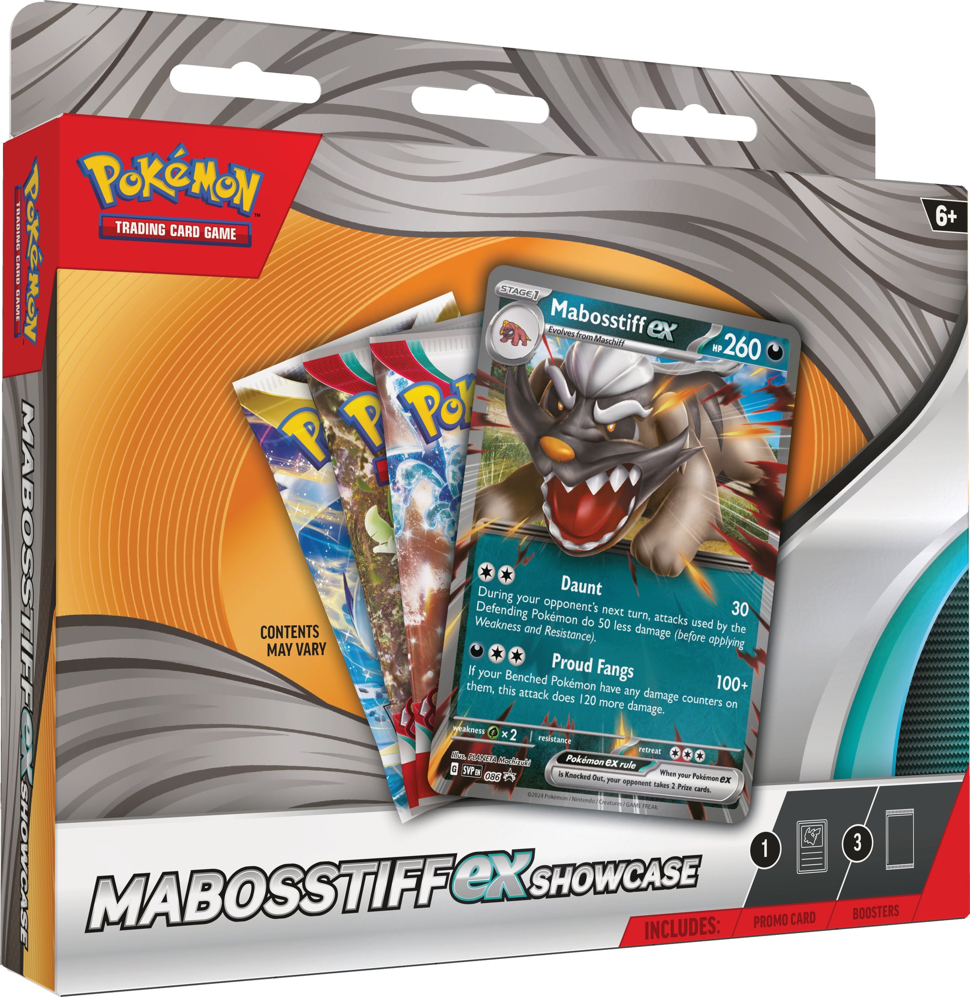 Mabosstiff ex Showcase English Pokémon TCG product