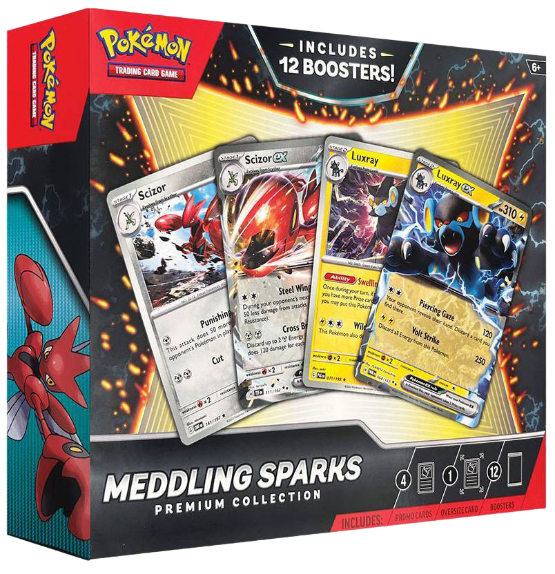 Meddling Sparks Premium Collection English Pokémon TCG product