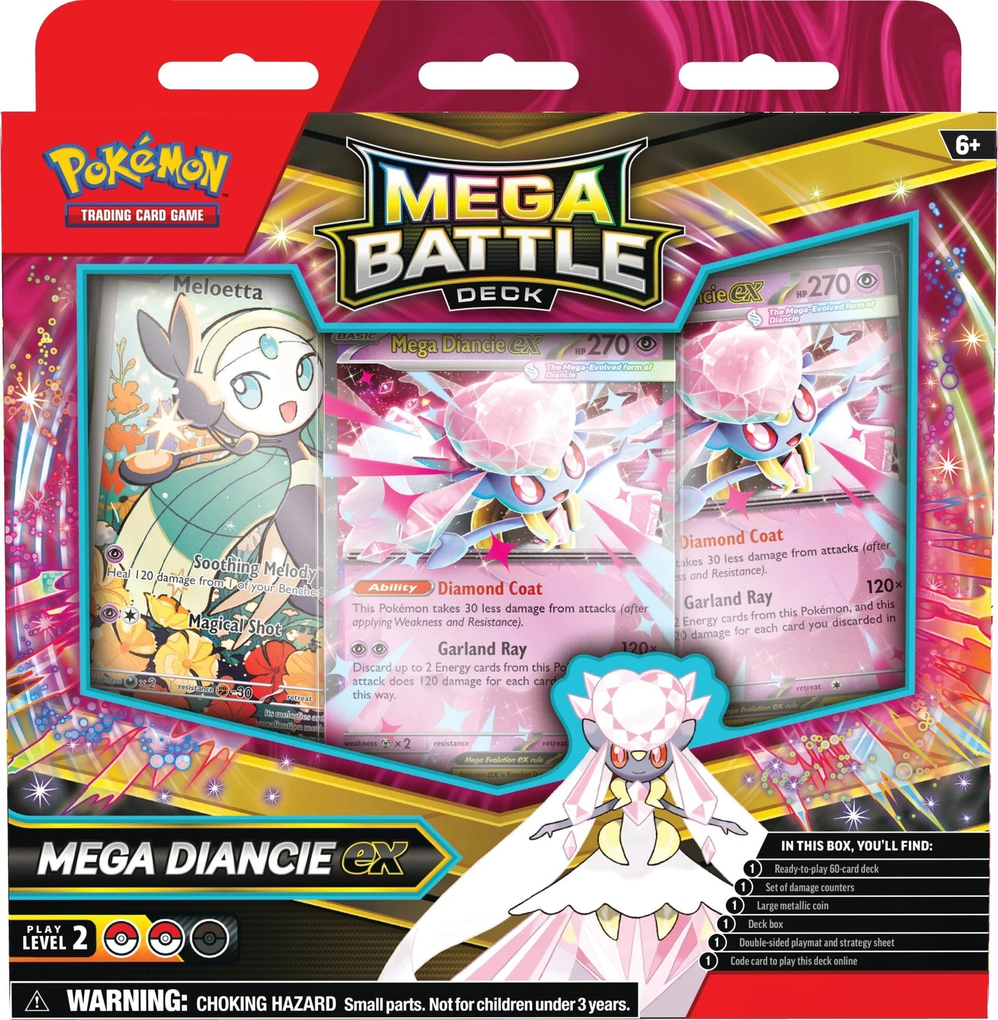 Mega Battle Deck Mega Diancie ex English Pokémon TCG product