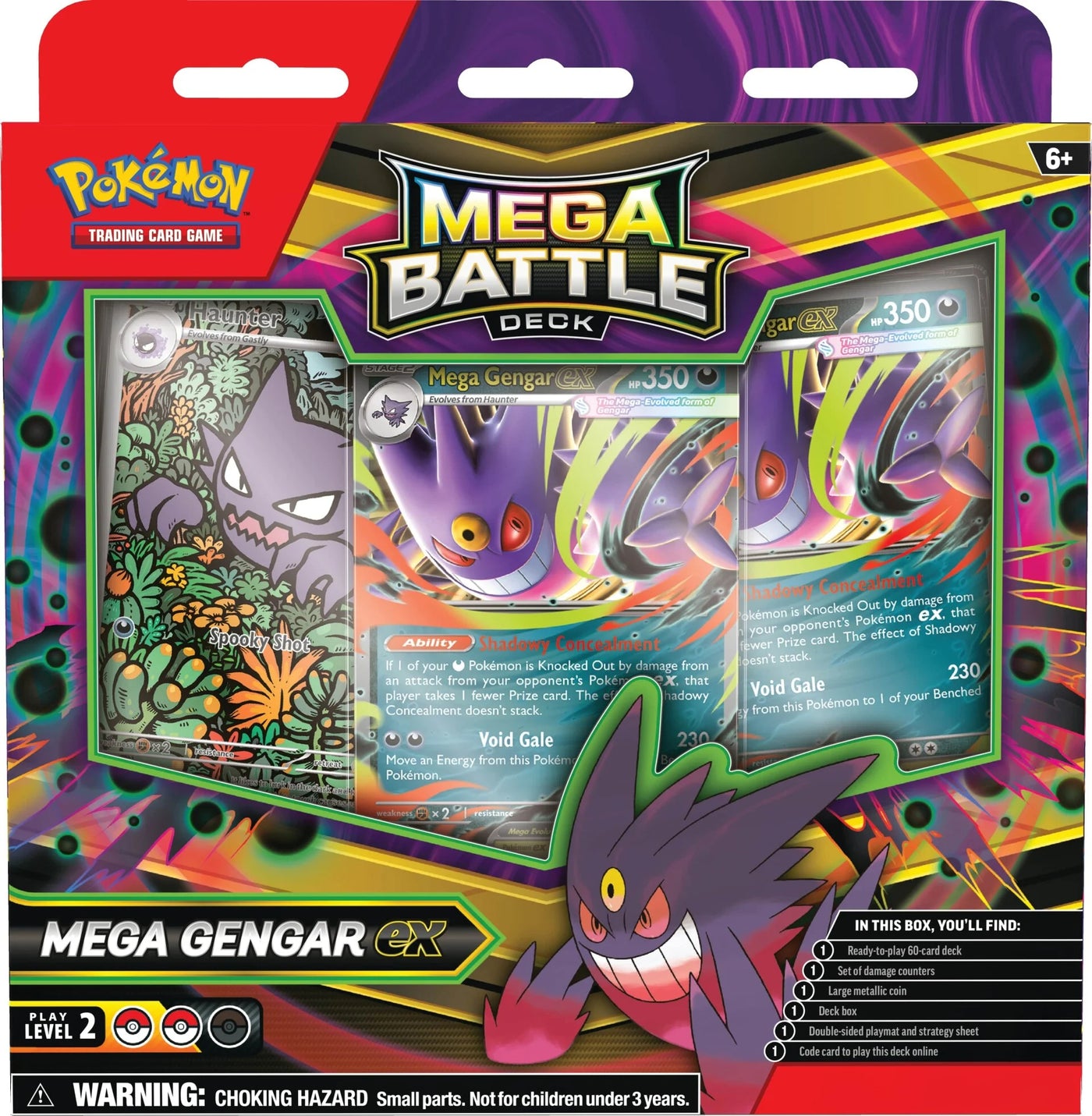 Mega Battle Deck Mega Gengar ex English Pokémon TCG product